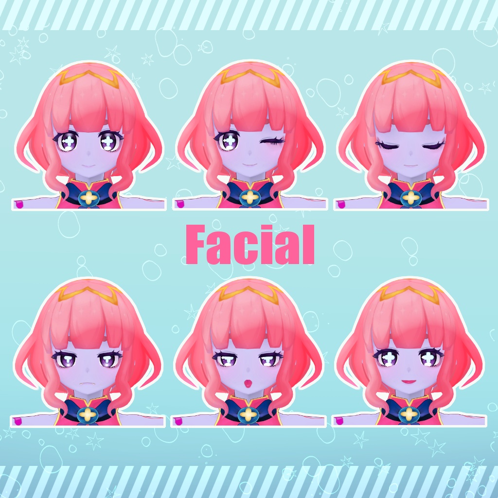 【オリジナル3Dモデル】くらげ娘 - びぜん-