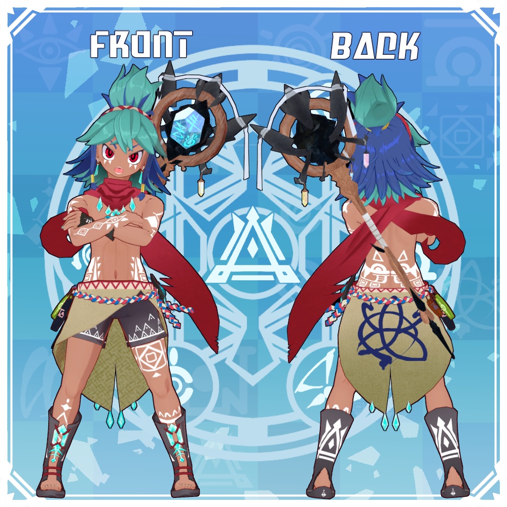 【オリジナル3Dモデル】シディア - Sidia -