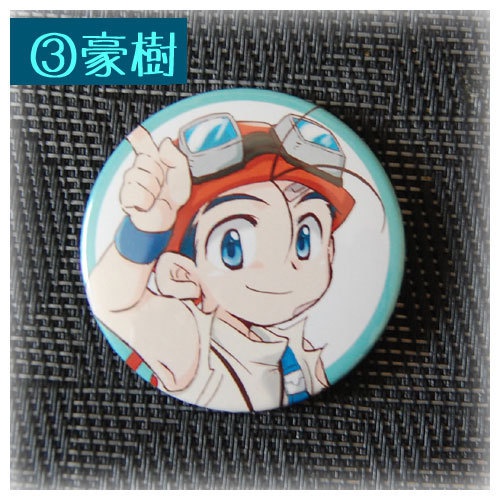 レツゴ星馬&一文字缶バッジ