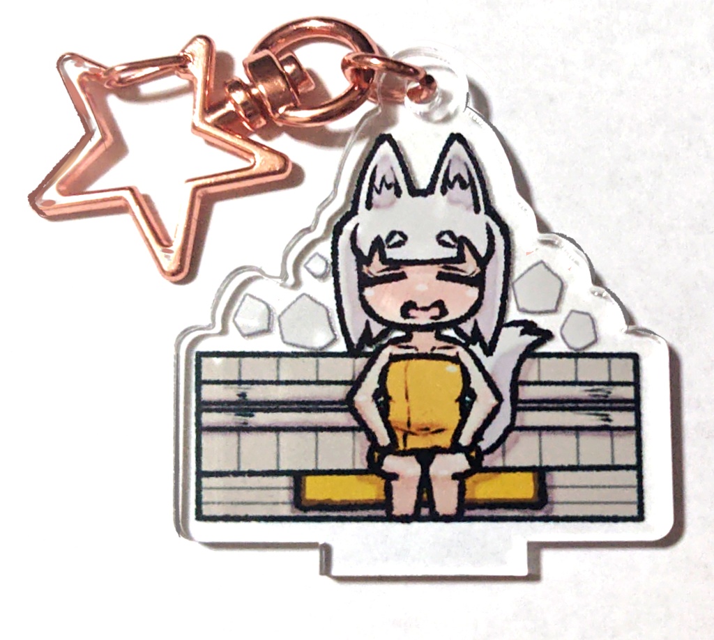 むしぎつねアクリルキーホルダー