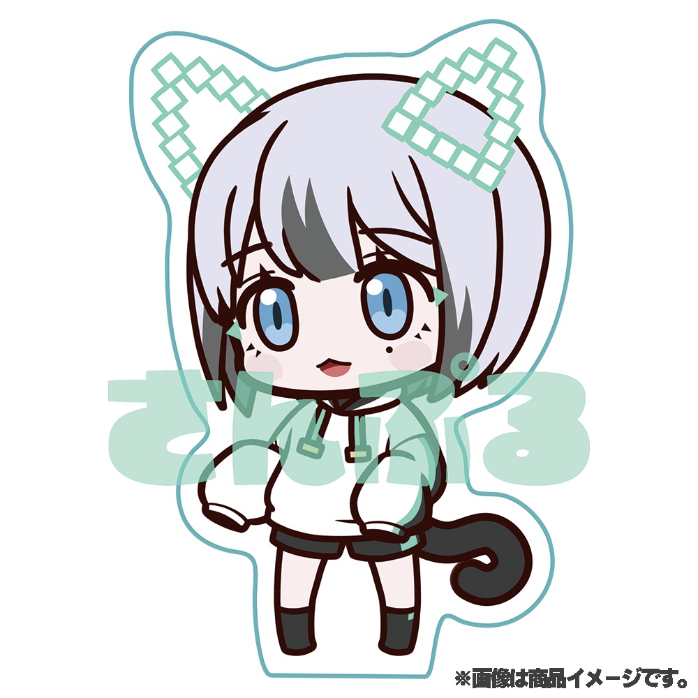 りりあむミニキャラアクスタ+ステッカーセット