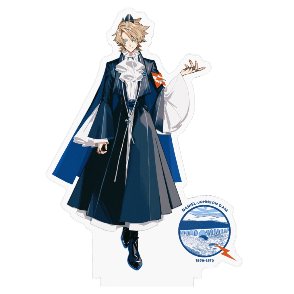 【擬人化】Daniel-Johnsonダムアクリルフィギュア