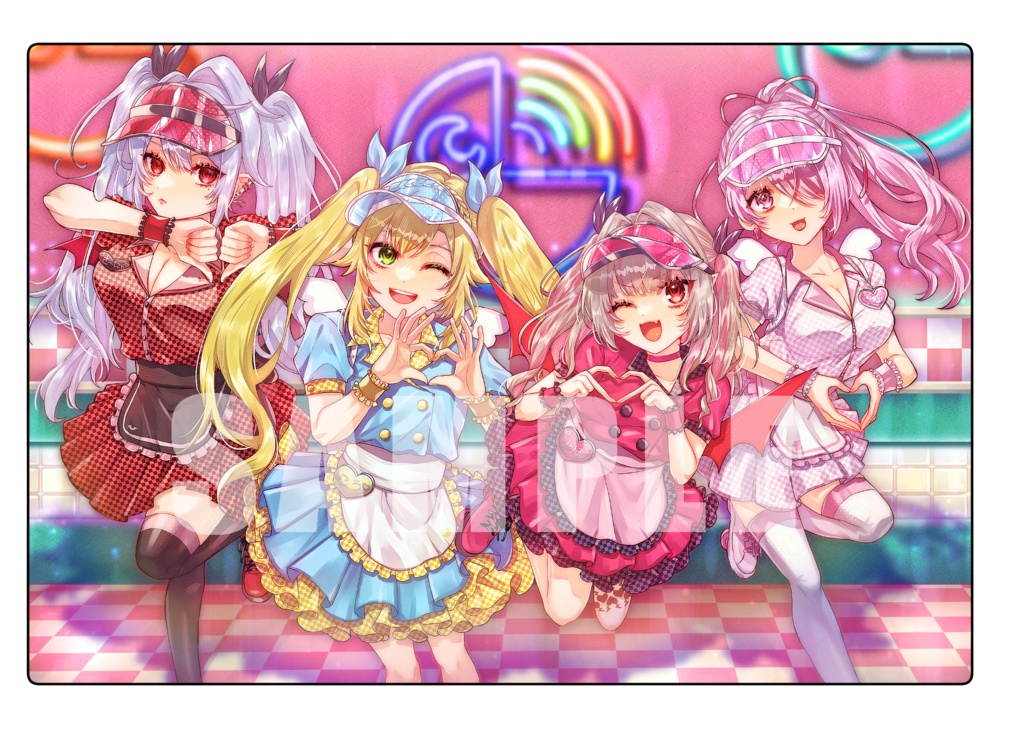 【非公式】クリアポストカード（ダイナー）