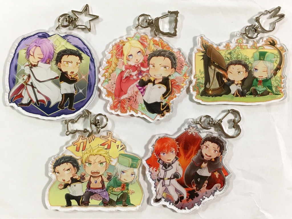 アクリルキーホルダー(リゼロ)