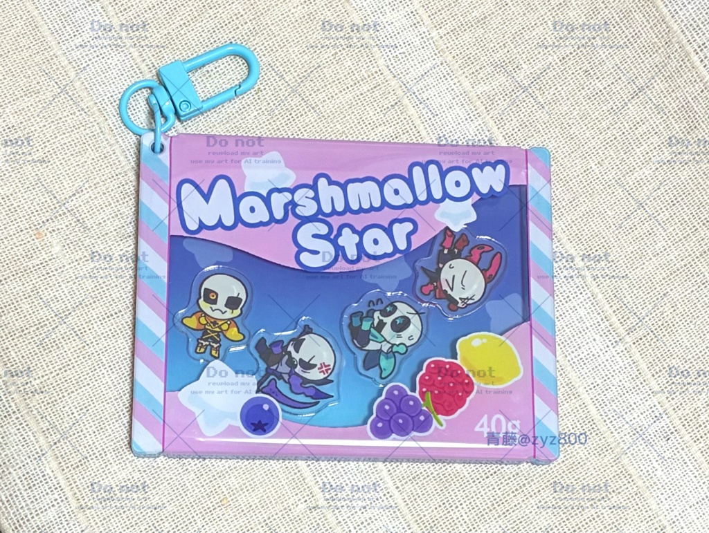 小骨ちゃん達のシャカシャカアクキー