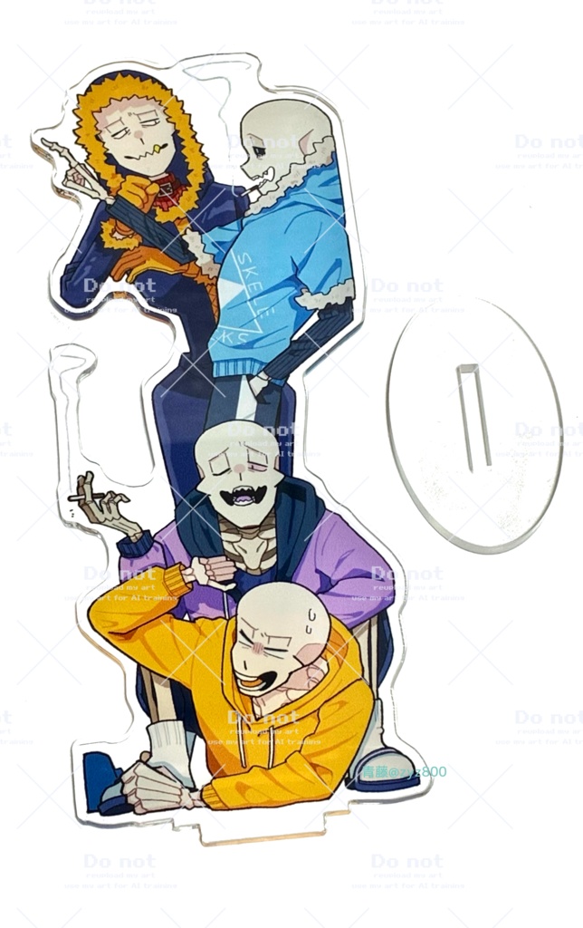 挟まった兄骨達のアクリルスタンド