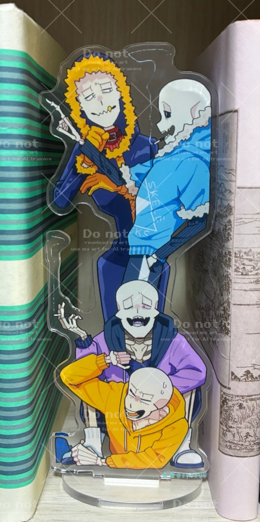 挟まった兄骨達のアクリルスタンド