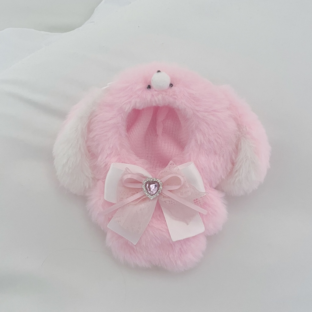 たれみみうさぎ ぬい服 ピンク