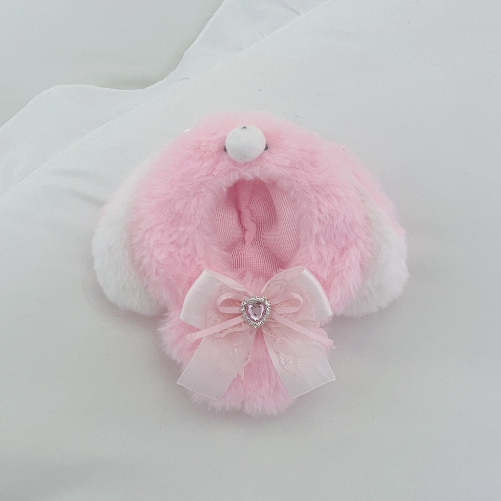 たれみみうさぎ ぬい服 ピンク