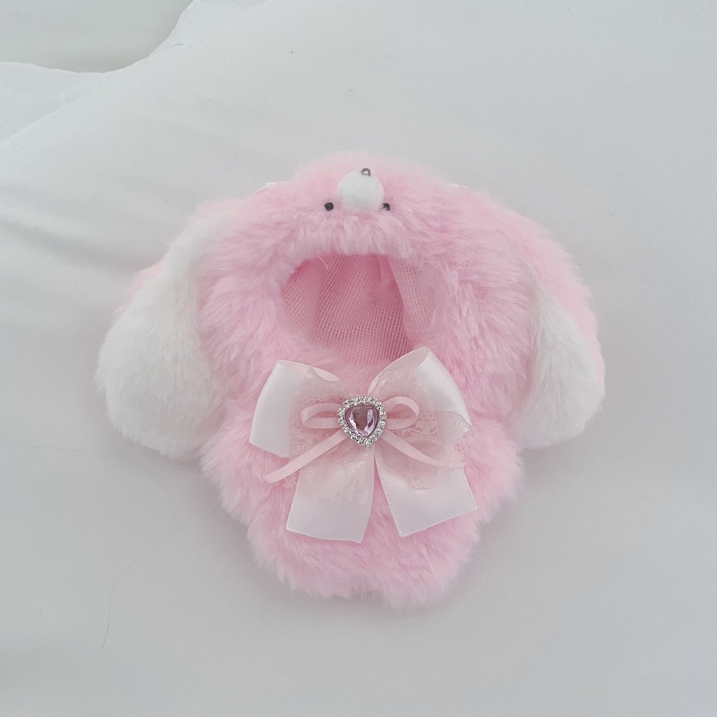 たれみみうさぎ ぬい服 ピンク