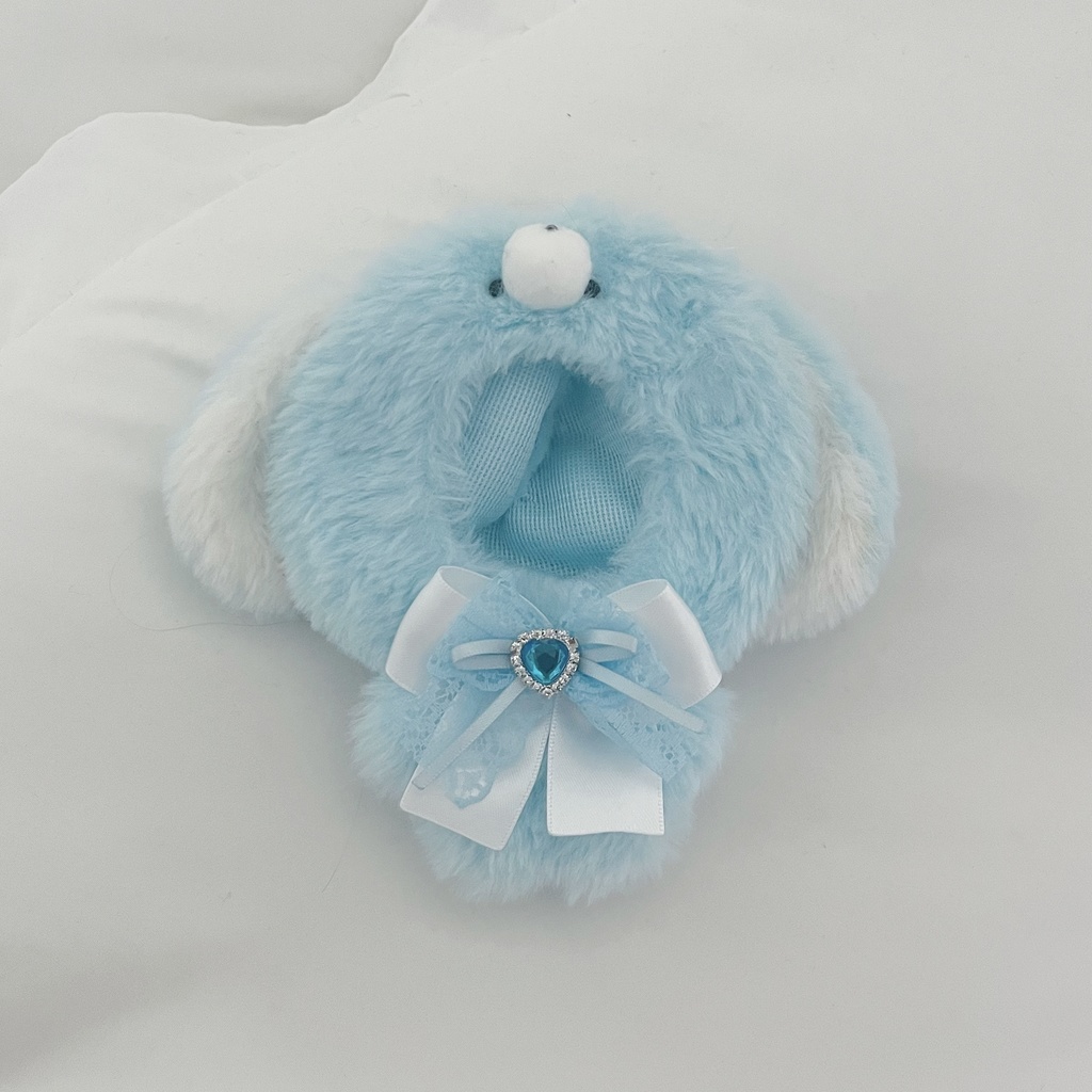 たれみみうさぎ ぬい服 ブルー