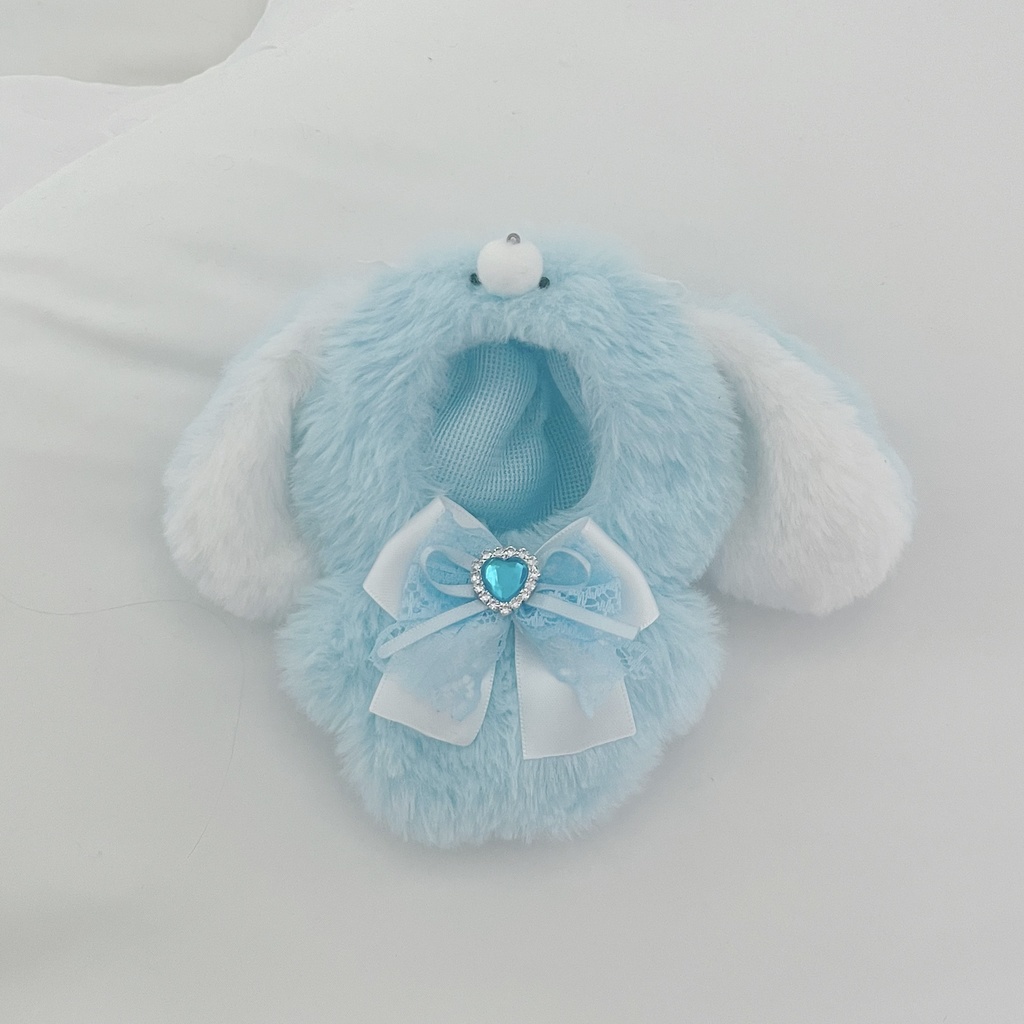 たれみみうさぎ ぬい服 ブルー