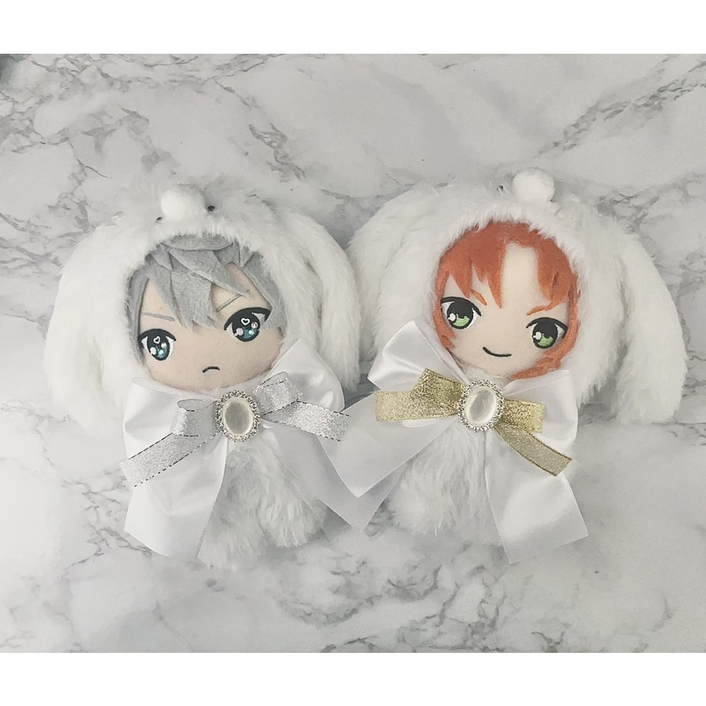 たれみみうさぎ ホワイト (シルバー)