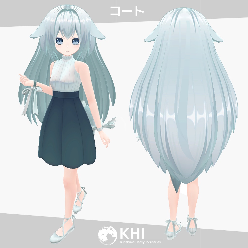 『セリーナGen02』Ver2.0【オリジナル3Dモデル】