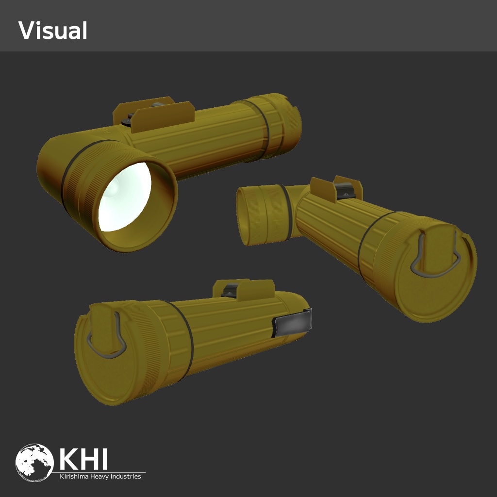 『アングルヘッドフラッシュライト』アバター追加装備