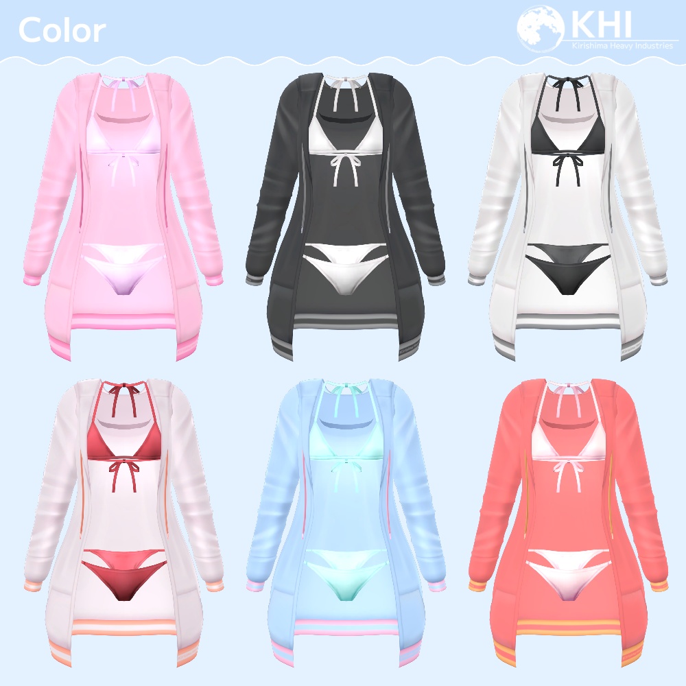 『フリパカビキニ』アバター追加衣装