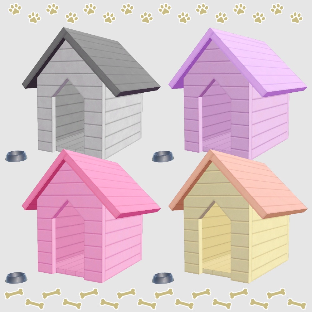 『フレンドハウス』アバター and 家具