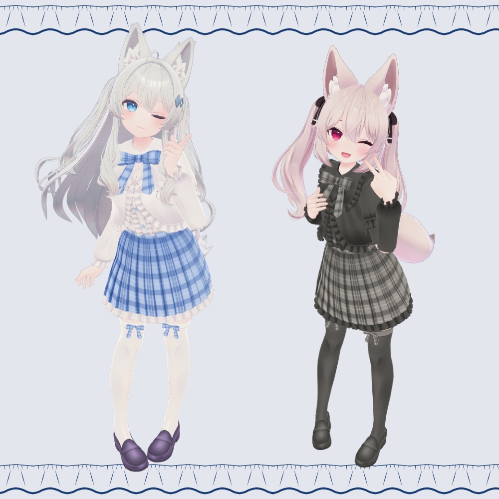 『ガーリーブラウス -GirlyBlouse-』アバター追加衣装