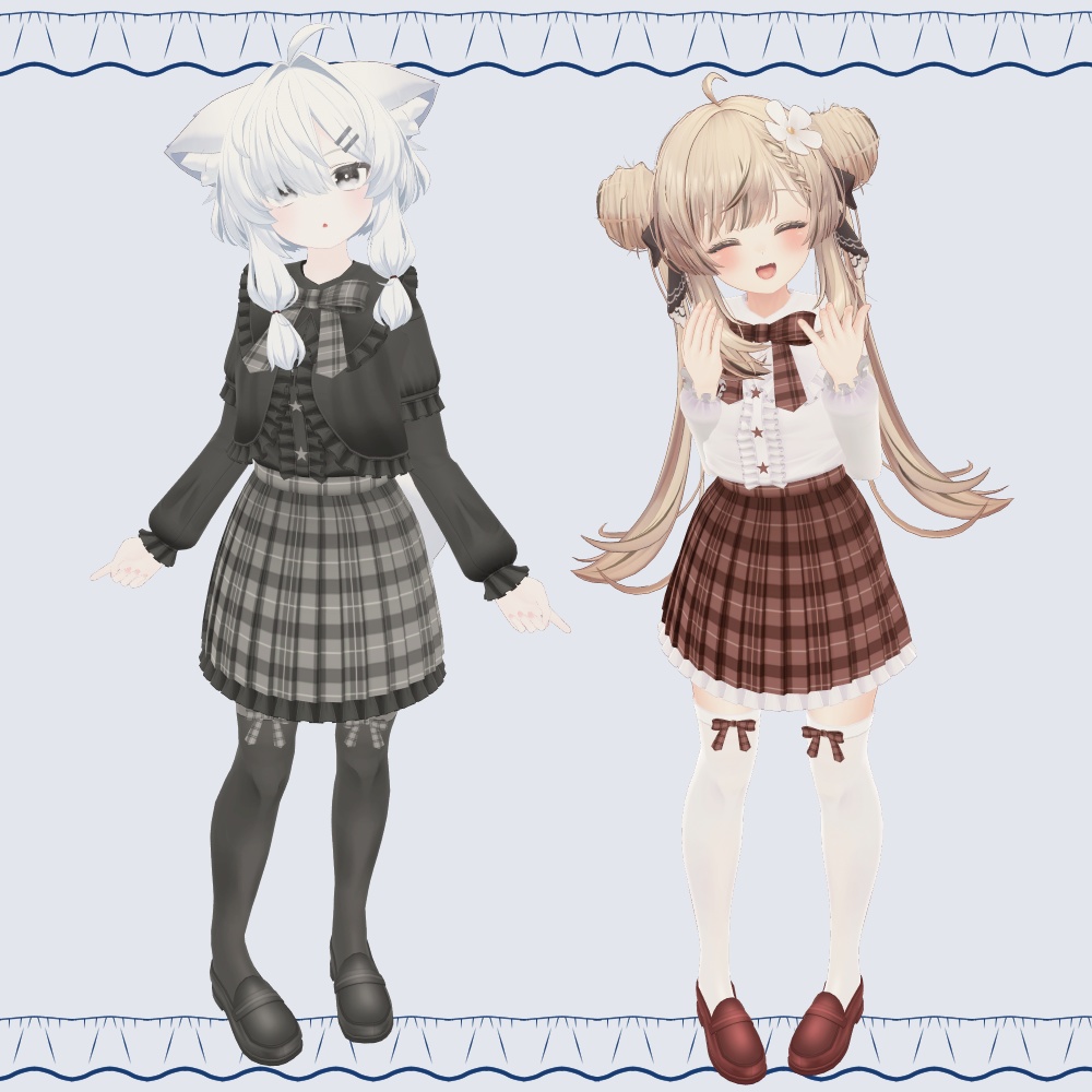 『ガーリーブラウス -GirlyBlouse-』アバター追加衣装