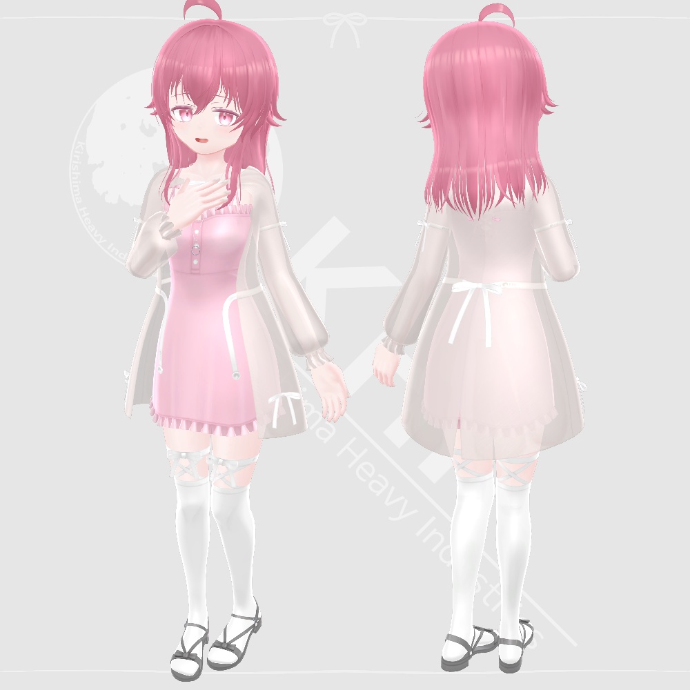 オリジナル3Dモデル『シノ2 -Shino2-』