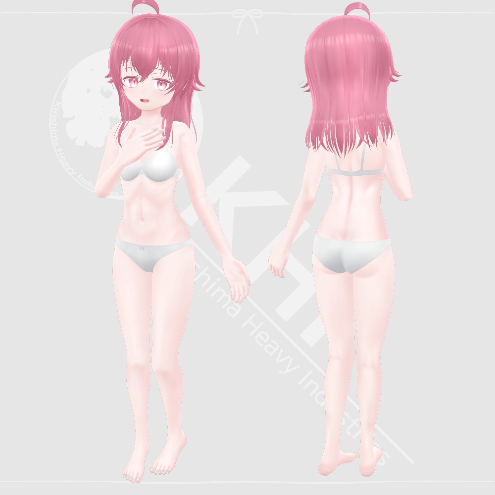 オリジナル3Dモデル『シノ2 -Shino2-』