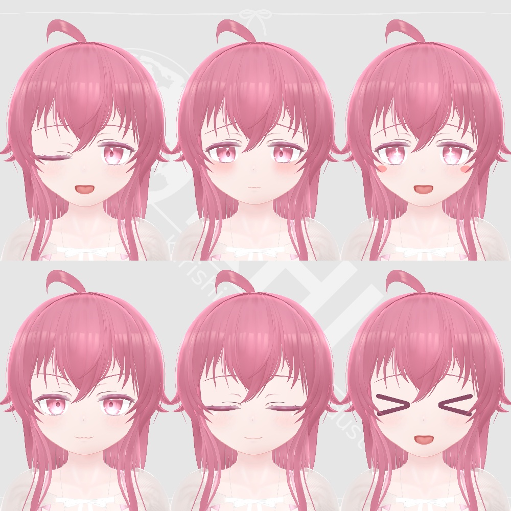 オリジナル3Dモデル『シノ2 -Shino2-』