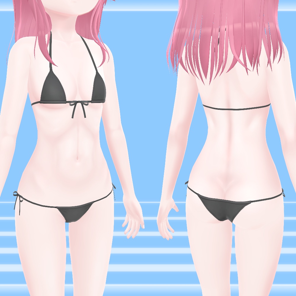 『濡れシャツ水着 -SwimWetShirt-』アバター追加衣装