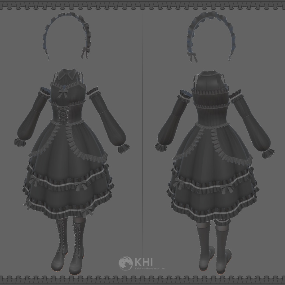 『FLGothicLolita』アバター追加衣装