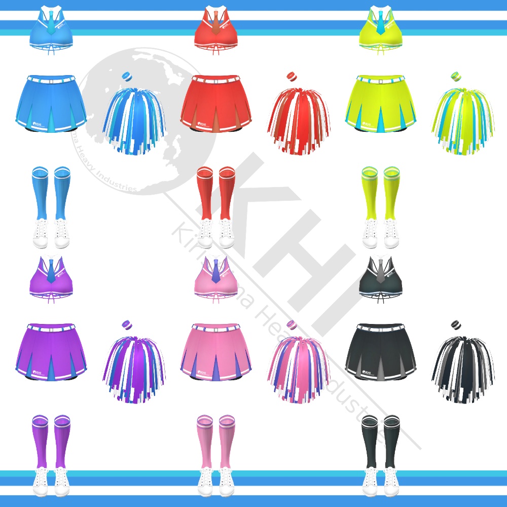 『1stCheerLeader』アバター追加衣装