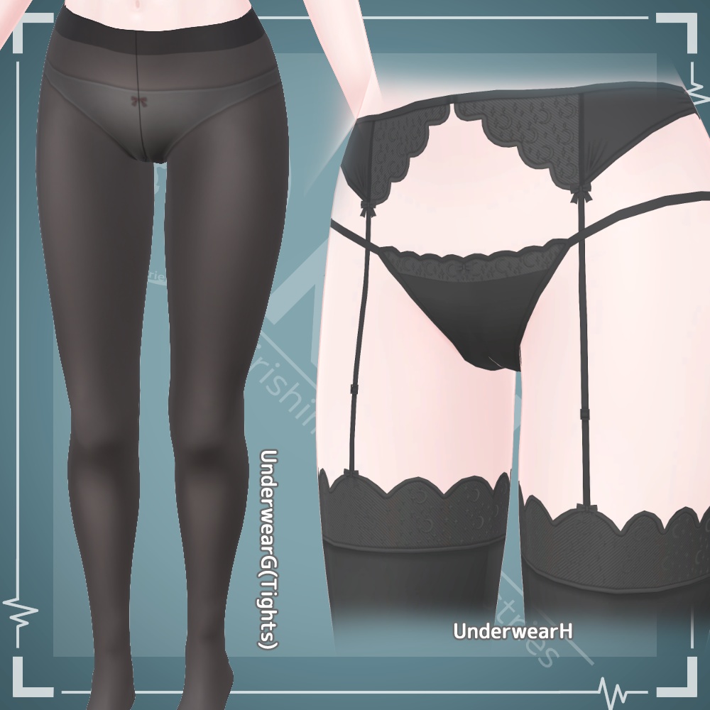 オリジナル3Dモデル『テレシア -Teresia-』