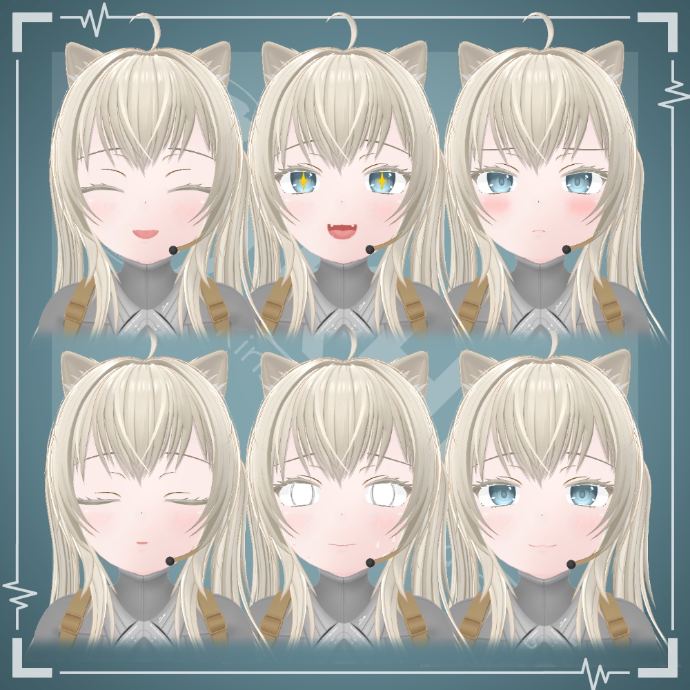 オリジナル3Dモデル『テレシア -Teresia-』