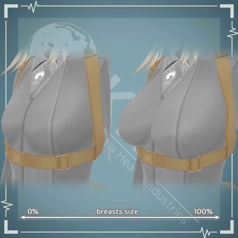 オリジナル3Dモデル『テレシア -Teresia-』