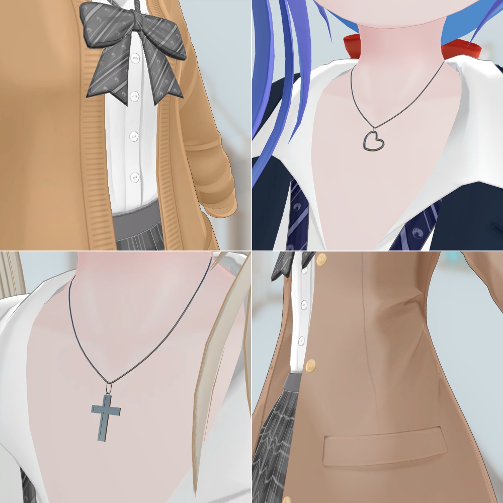 『よくばり学生服』アバター追加衣装