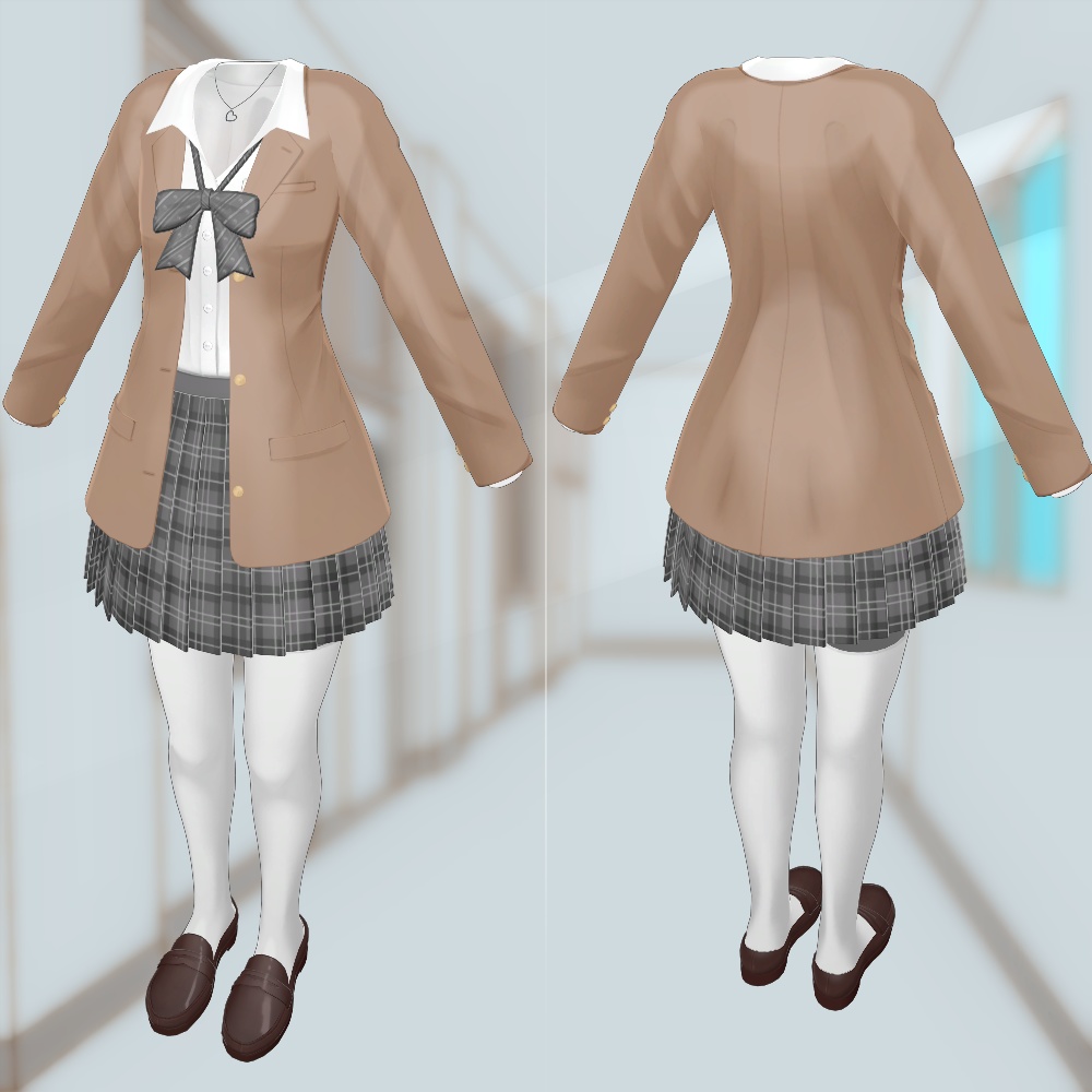 『よくばり学生服』アバター追加衣装