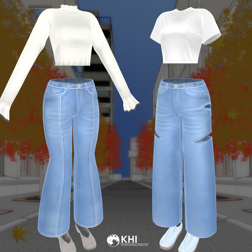 『SheerAutumn -シアーオータム-』アバター追加衣装