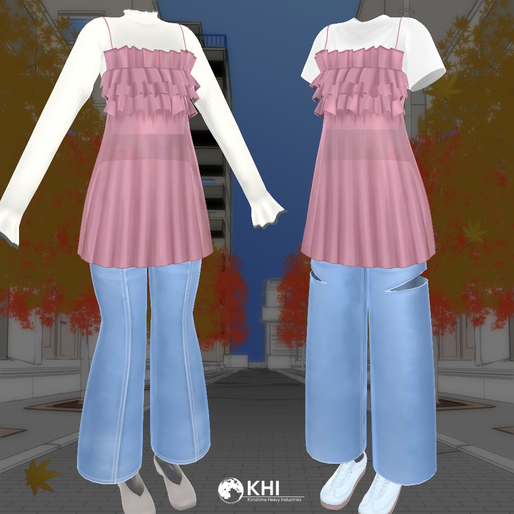 『SheerAutumn -シアーオータム-』アバター追加衣装