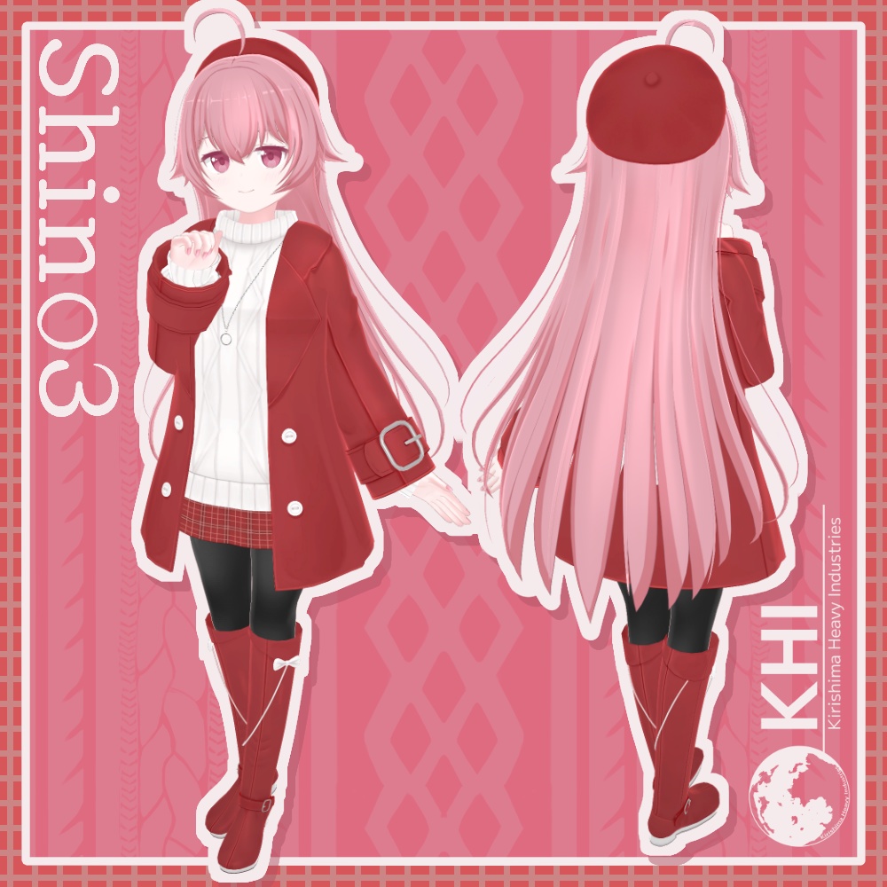 オリジナル3Dモデル『Shino3 -the origin-』