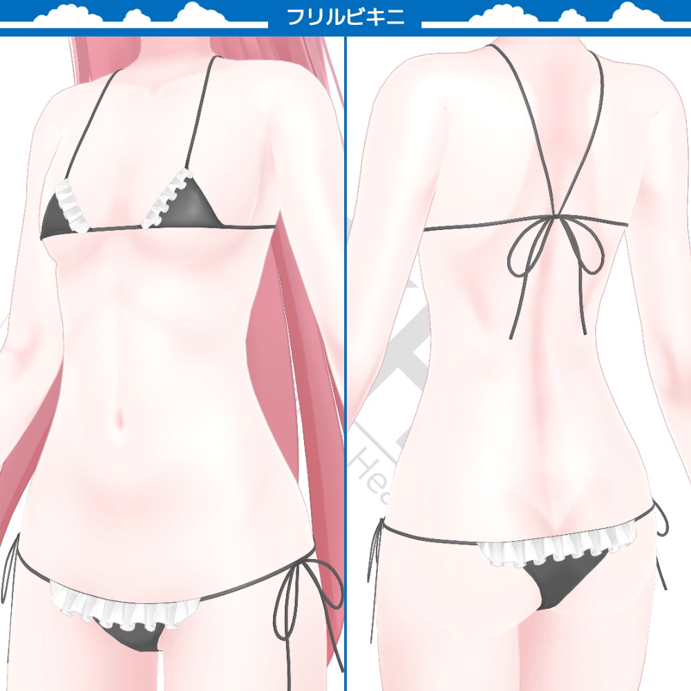 『SwimsuitCollectionVol.1』アバター追加衣装 Common版