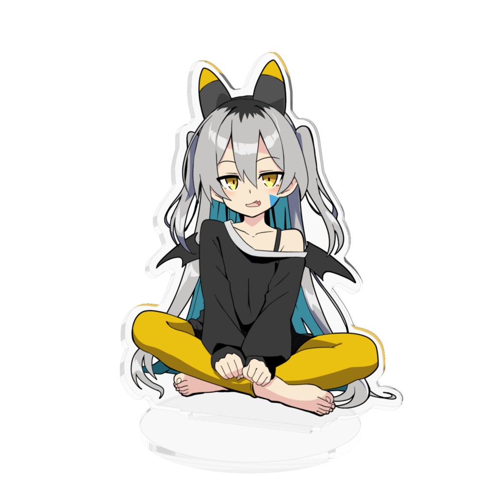 おじさんのお座りアクリルフィギュア(2サイズ)