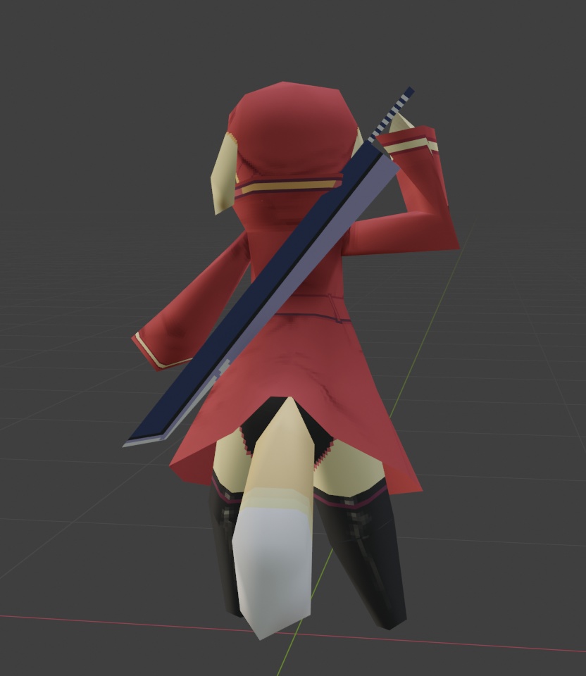 【無料】オリジナルアバターベティー【VRChat想定△256】