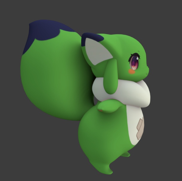 【アバター】ホイップ【VRChat想定】