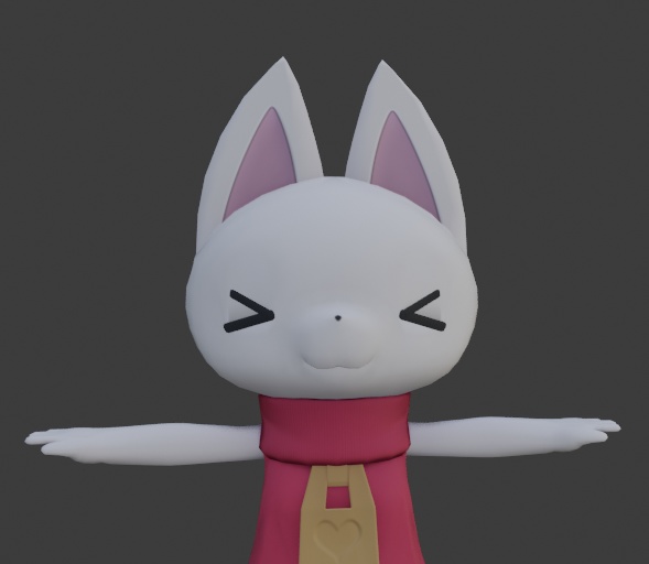 【無料】シロ【VRC想定アバター】