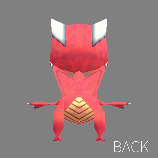 【無料】レッドドラゴン【VRChat想定△256】