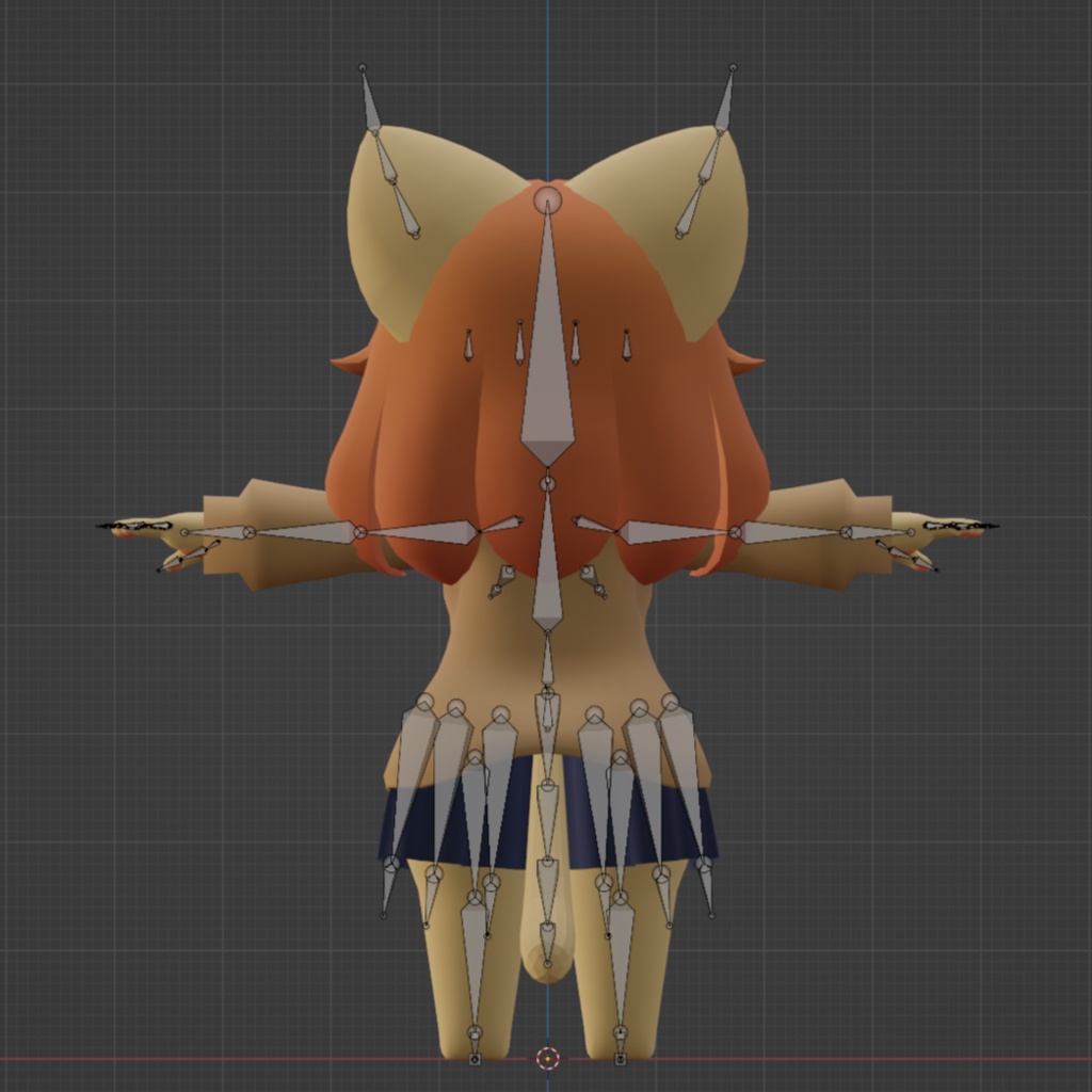 【VRChat想定】野崎ねねこ【3Dアバター】