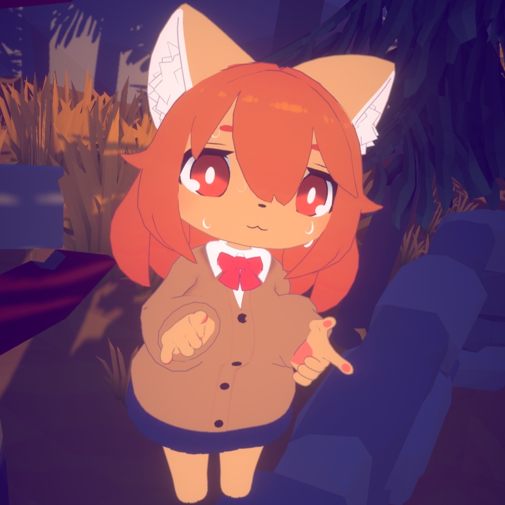 【VRChat想定】野崎ねねこ【3Dアバター】