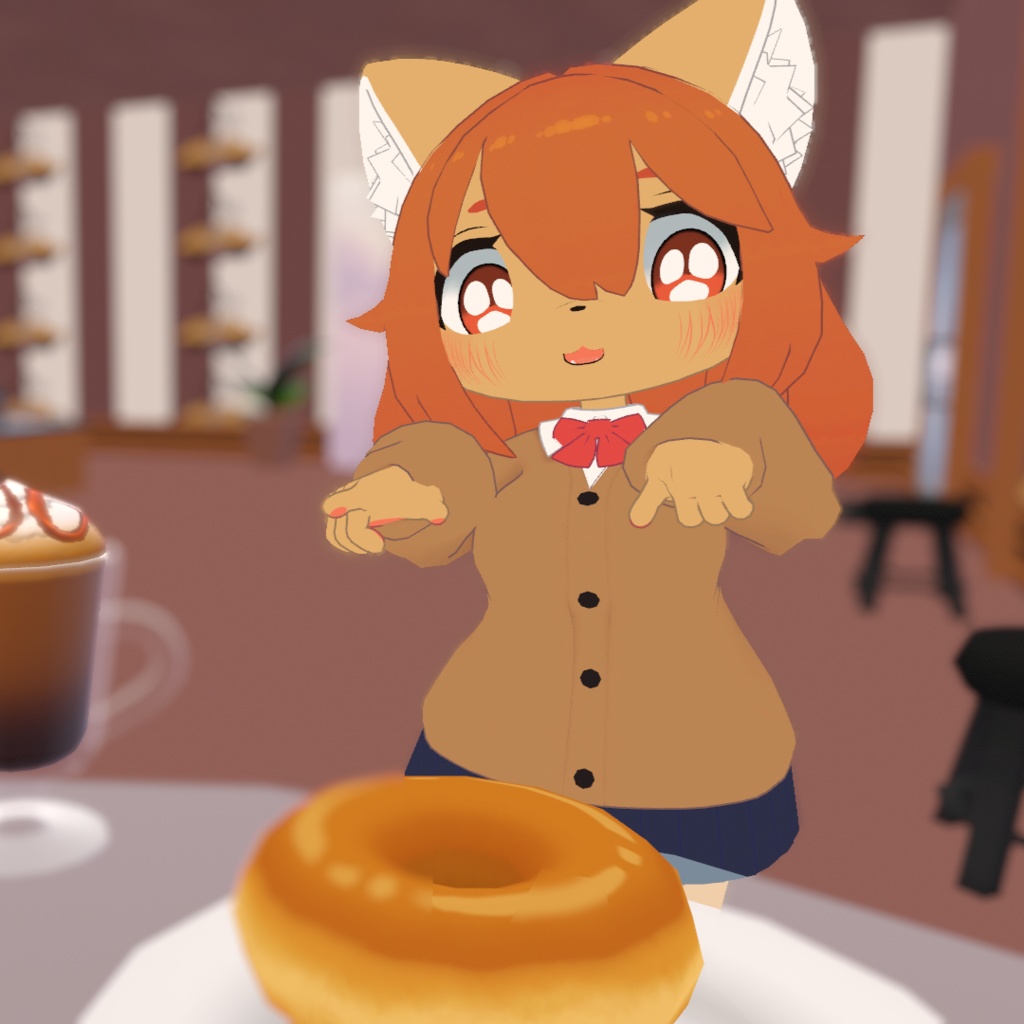 【VRChat想定】野崎ねねこ【3Dアバター】