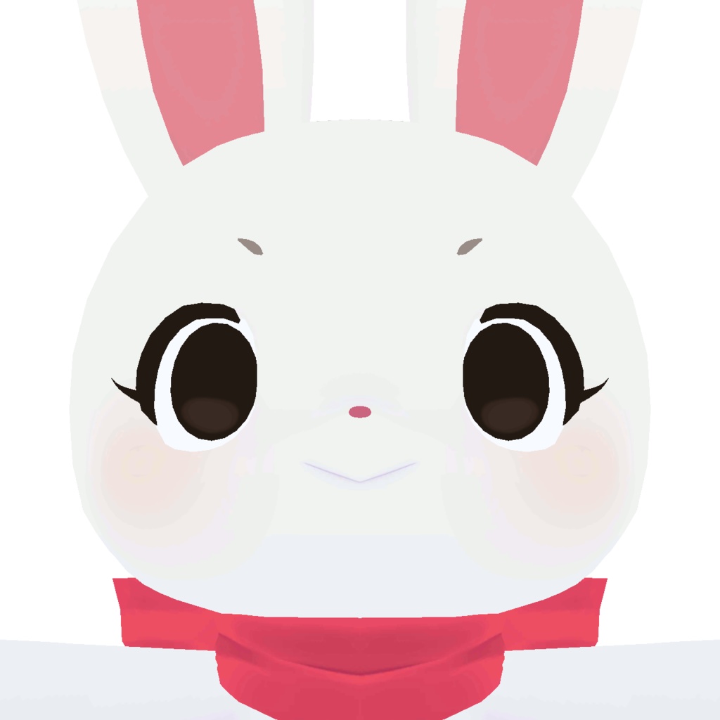 【VRChat想定】しろまる【3Dアバター】