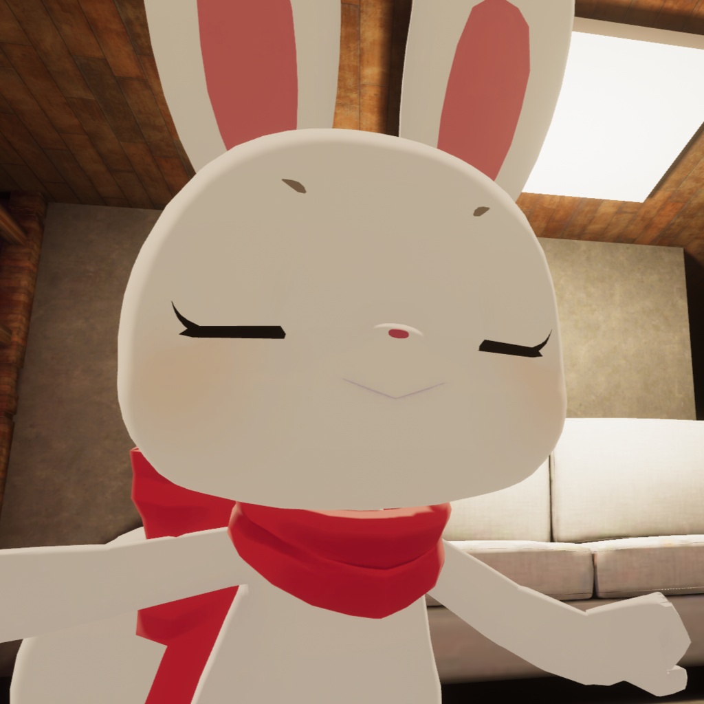 【VRChat想定】しろまる【3Dアバター】