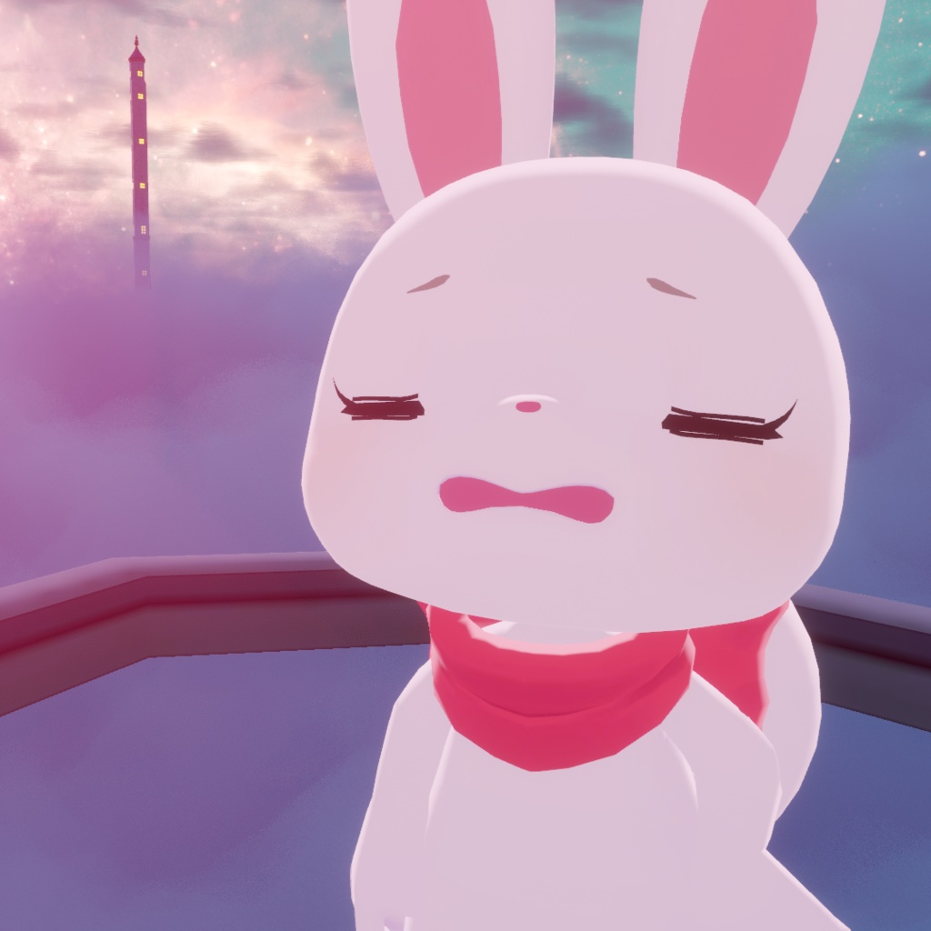 【VRChat想定】しろまる【3Dアバター】