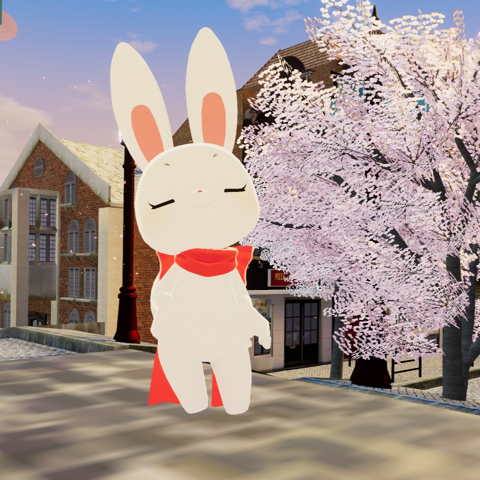 【VRChat想定】しろまる【3Dアバター】